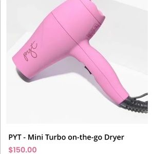 NEW - PYT Mini Hair Blowdryer